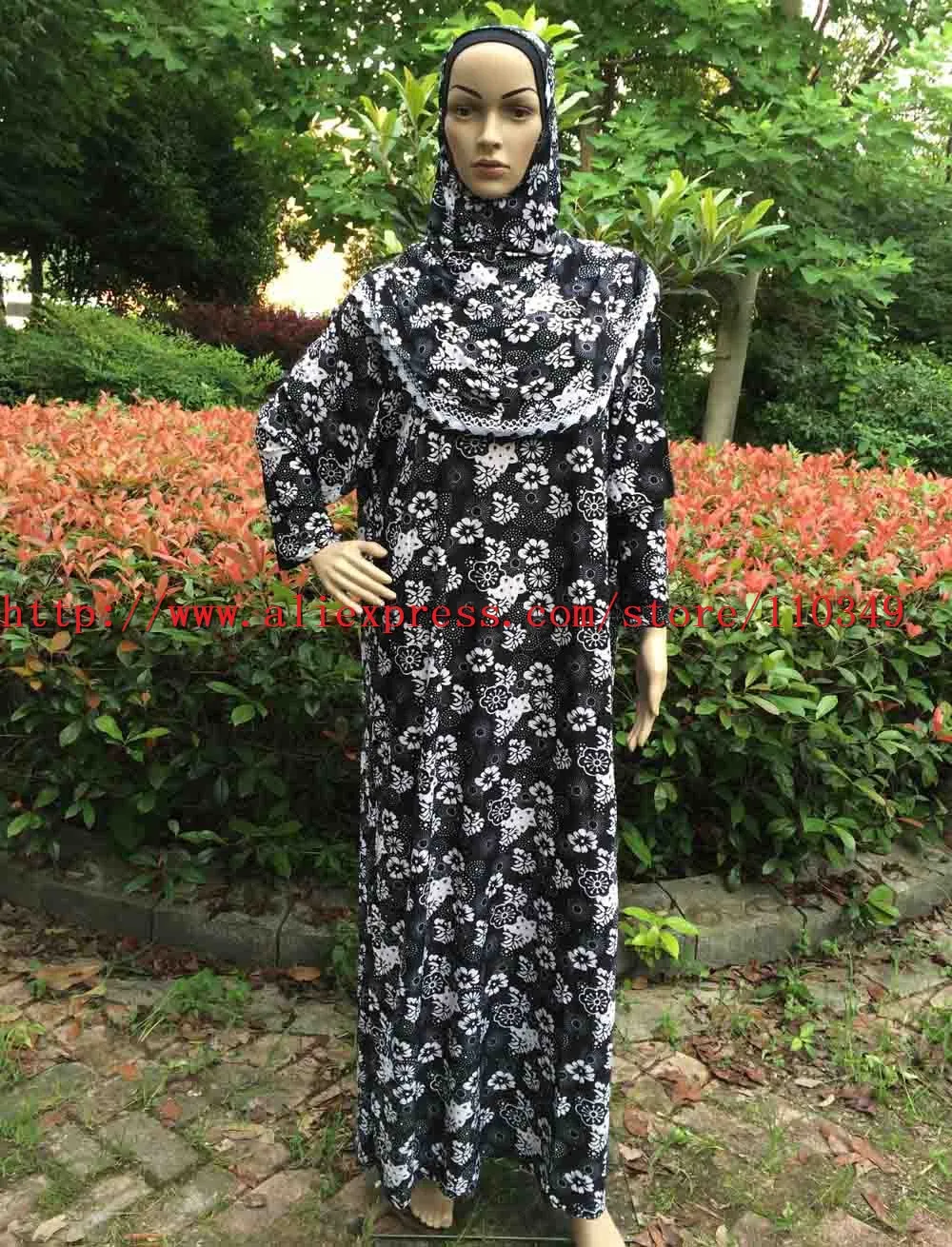 (12 pieces/lot) New Style Women Kaftan Muslim abaya Maxi Dress prayer clothing Islam hijab abaya qk033