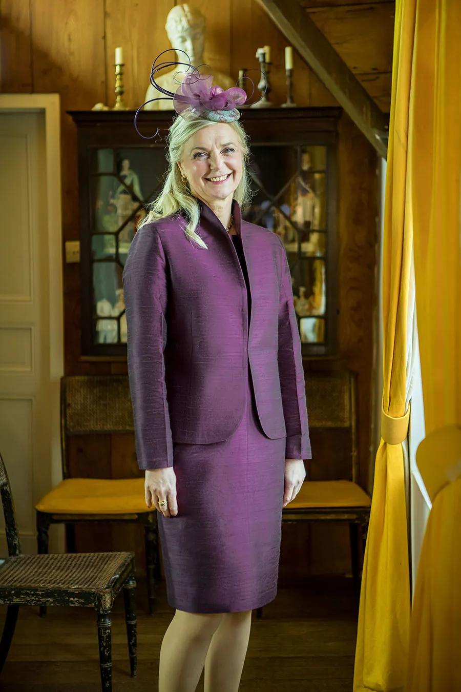 Anya Jacket in Aubergine - In Stock Sale