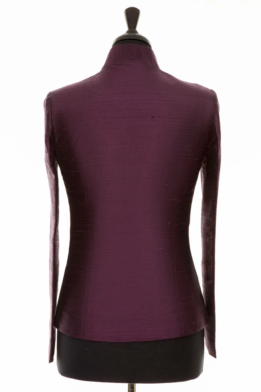 Anya Jacket in Aubergine - In Stock Sale