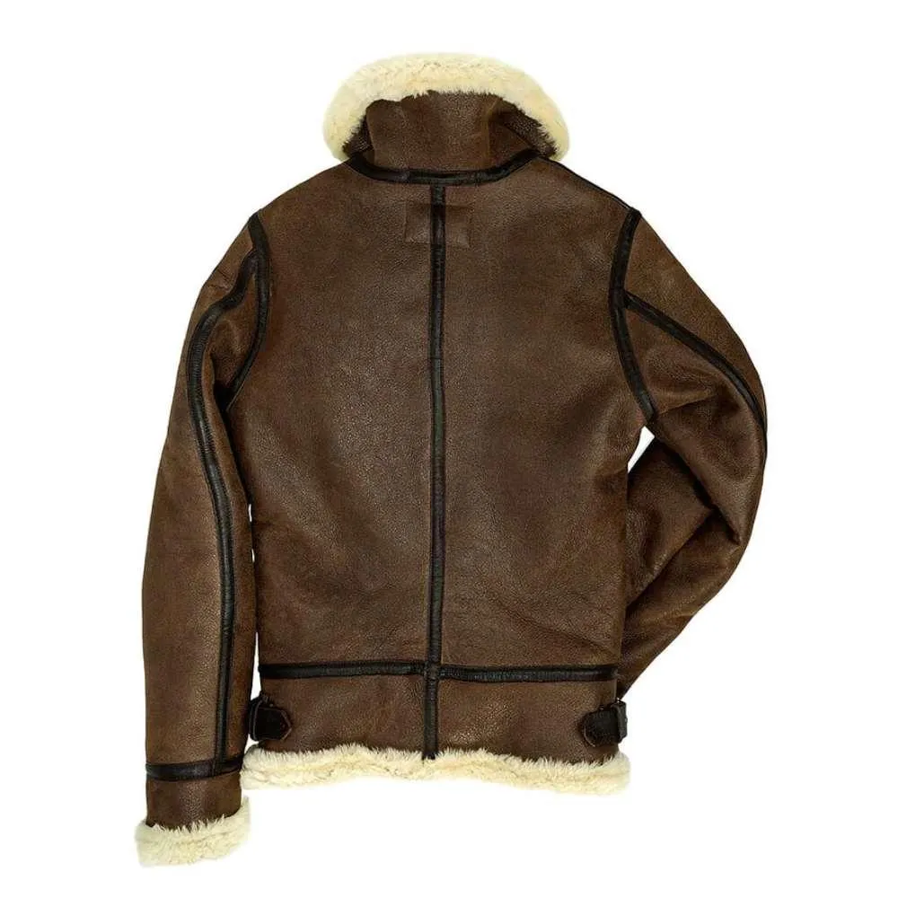 Cockpit USA Womens B-3 Sheepskin Bomber Jacket Size XLARGE - Final Sale Ships Same Day