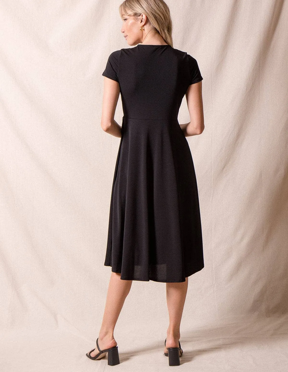 Faux Wrap Dress - As-Is-Clearance