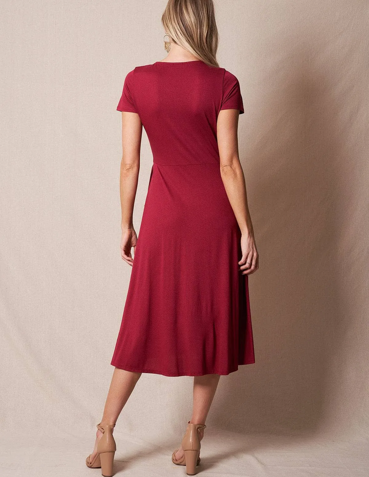 Faux Wrap Dress - As-Is-Clearance