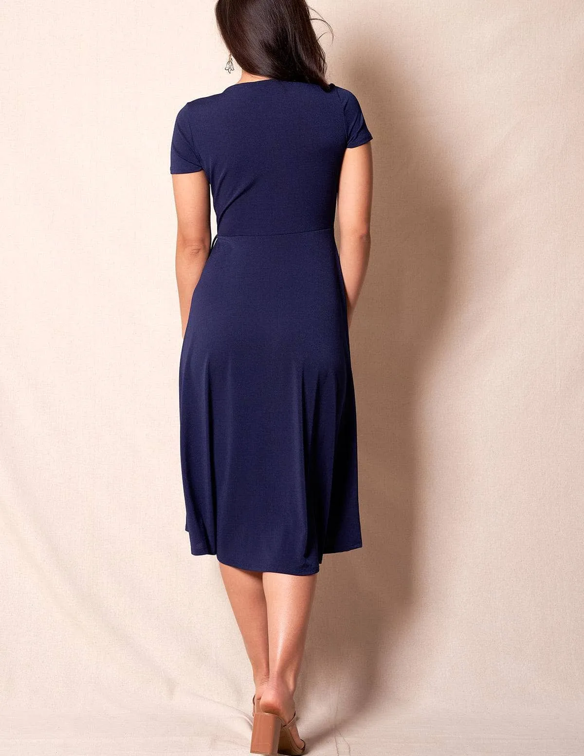 Faux Wrap Dress - As-Is-Clearance