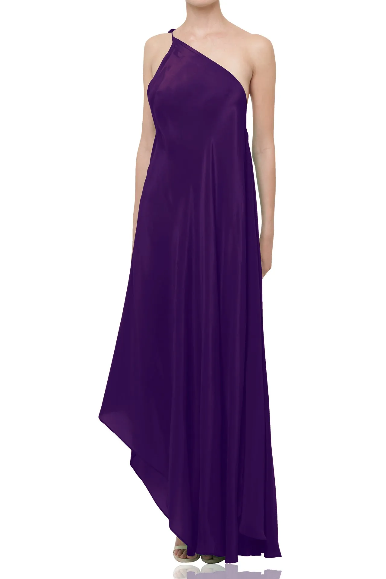Long Sparkling Grape  Maxi Dress
