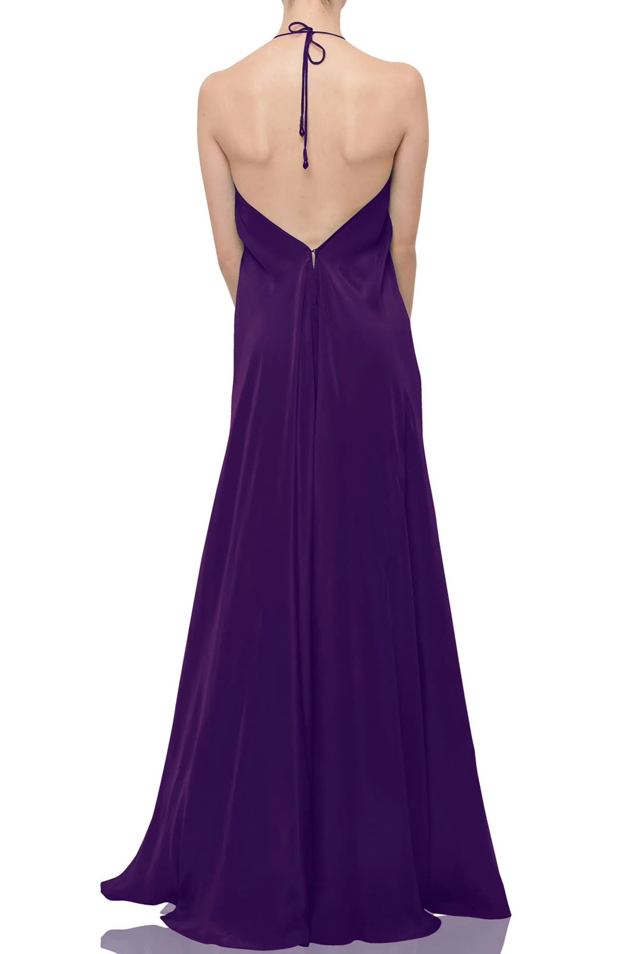 Long Sparkling Grape  Maxi Dress