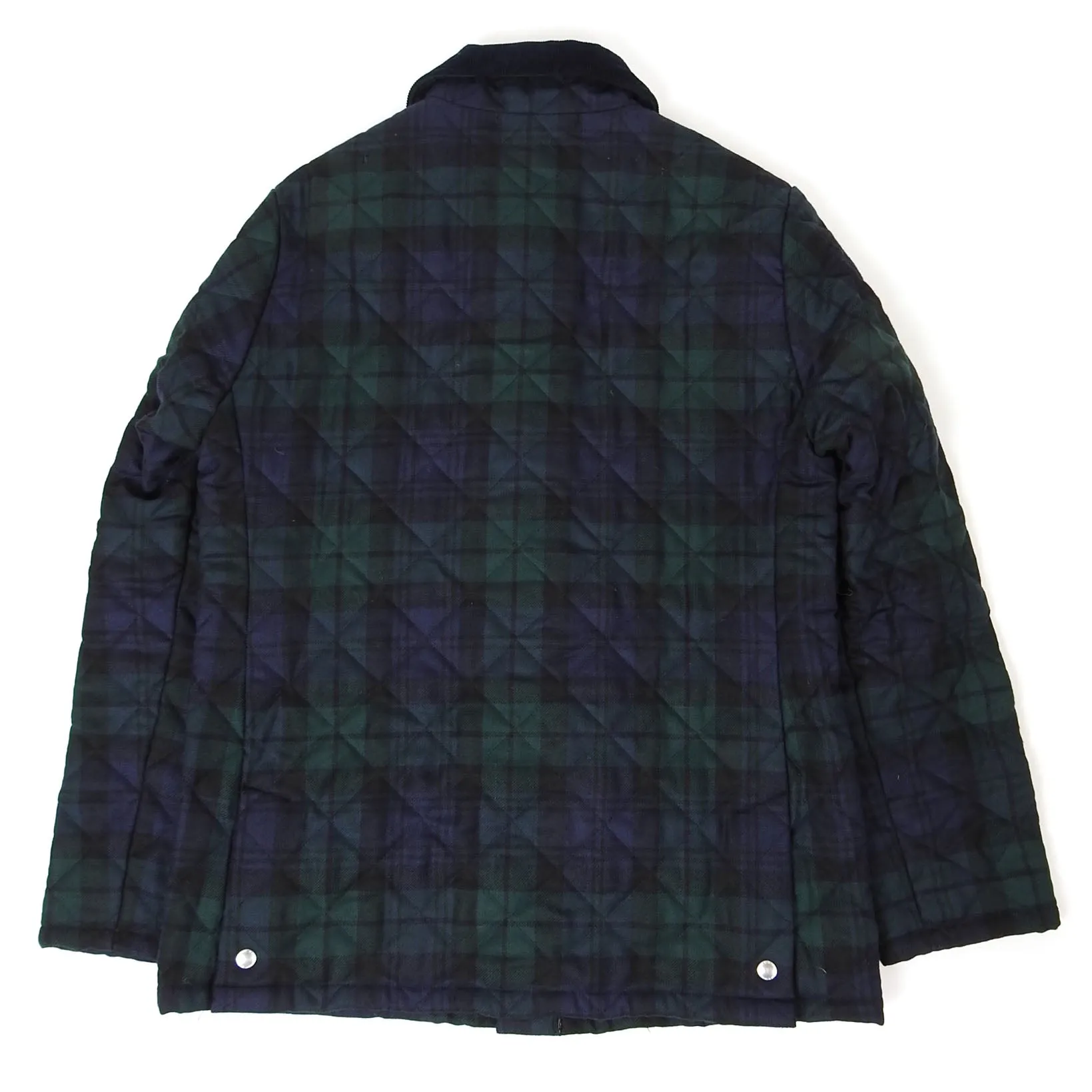 Mackintosh Tartan Quilted Coat Size Large