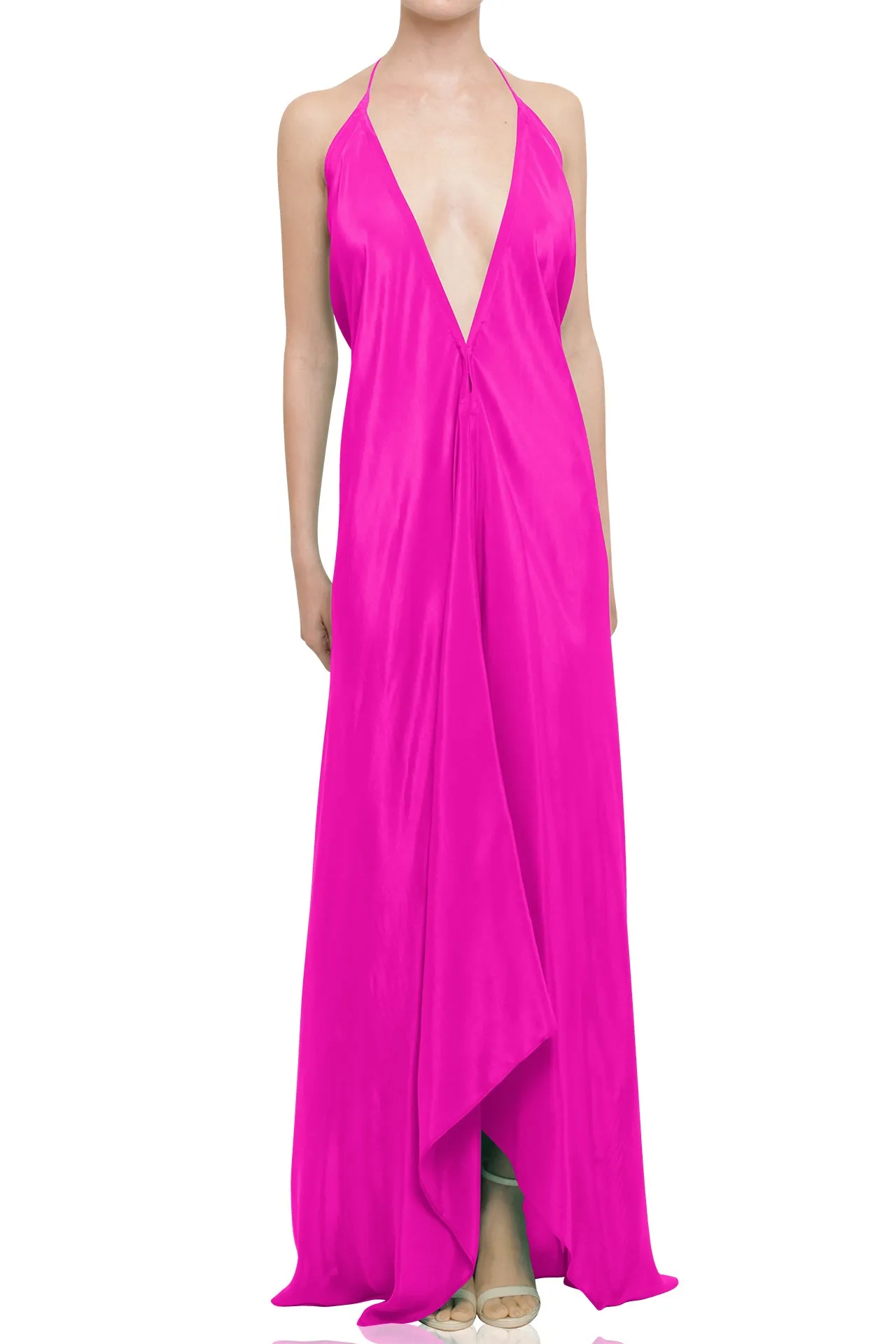 Maxi Dress in Fuchsia Fedora