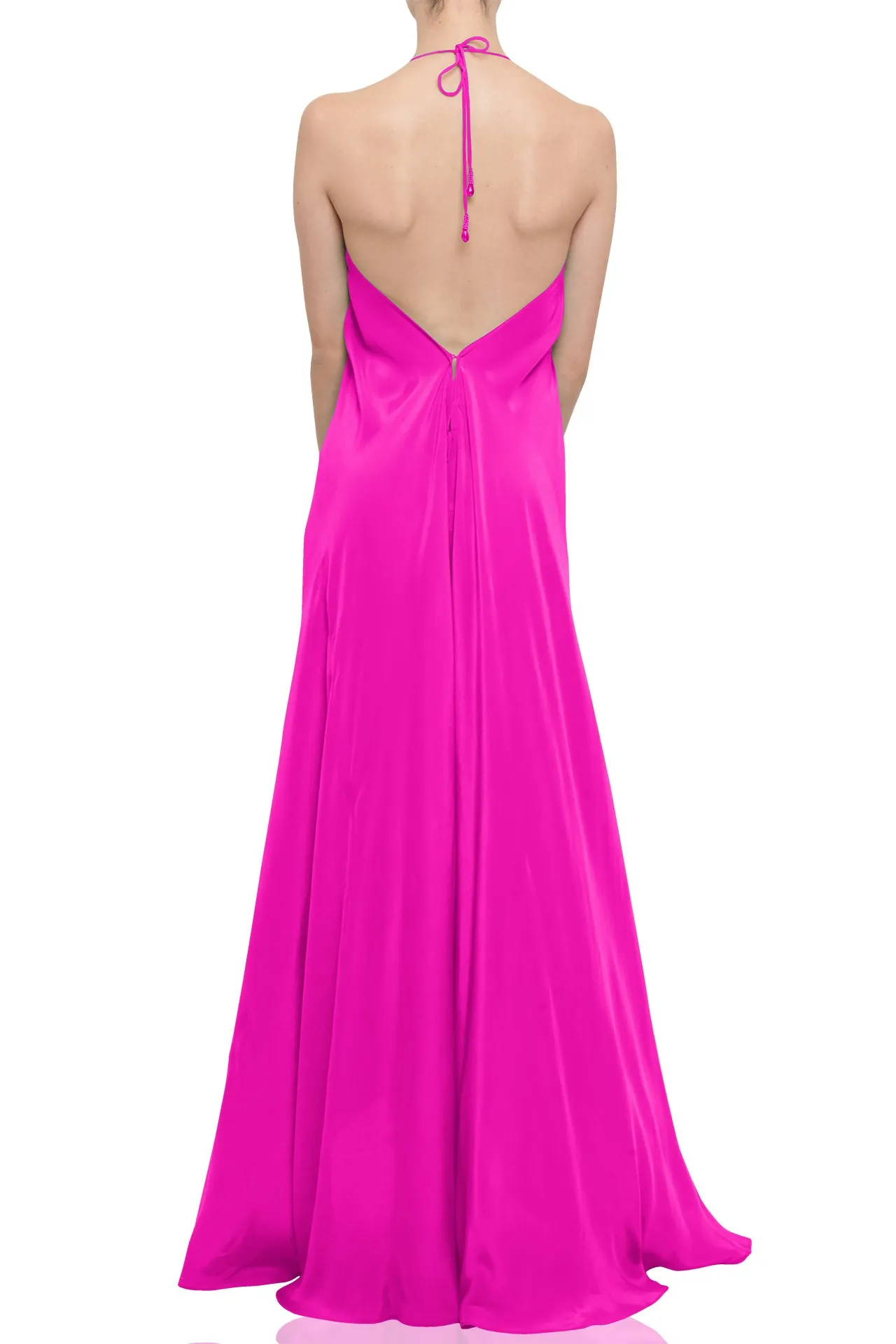 Maxi Dress in Fuchsia Fedora