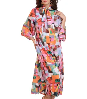 Nourin Maxi Dress Multi