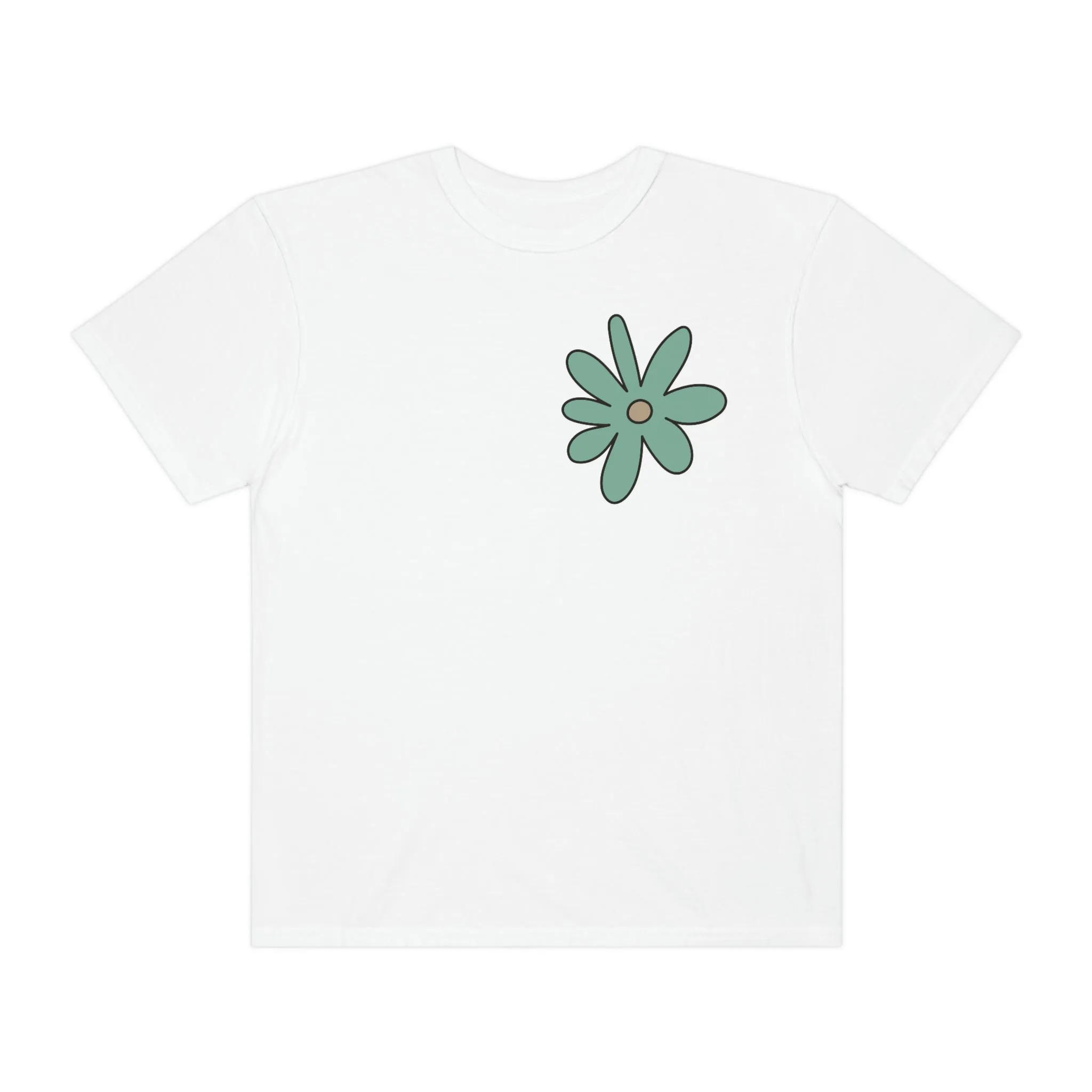 Retro-Inspired Groovy Design Comfort Colors® Garment-Dyed T-shirt, Hippie '70's Design, Trendy Unisex-Size Tee, Summer or Spring T-Shirt