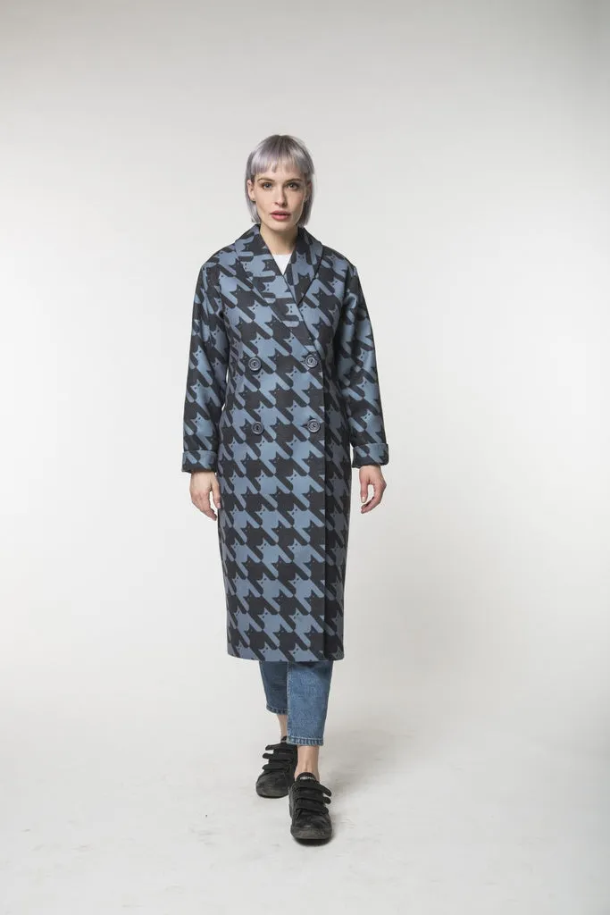 REVALU - Original Long Gray Coat / Spring - Autumn / Women's Coat / Collection 2018 by REVALU