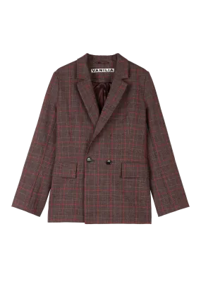 Strong checkered blazer