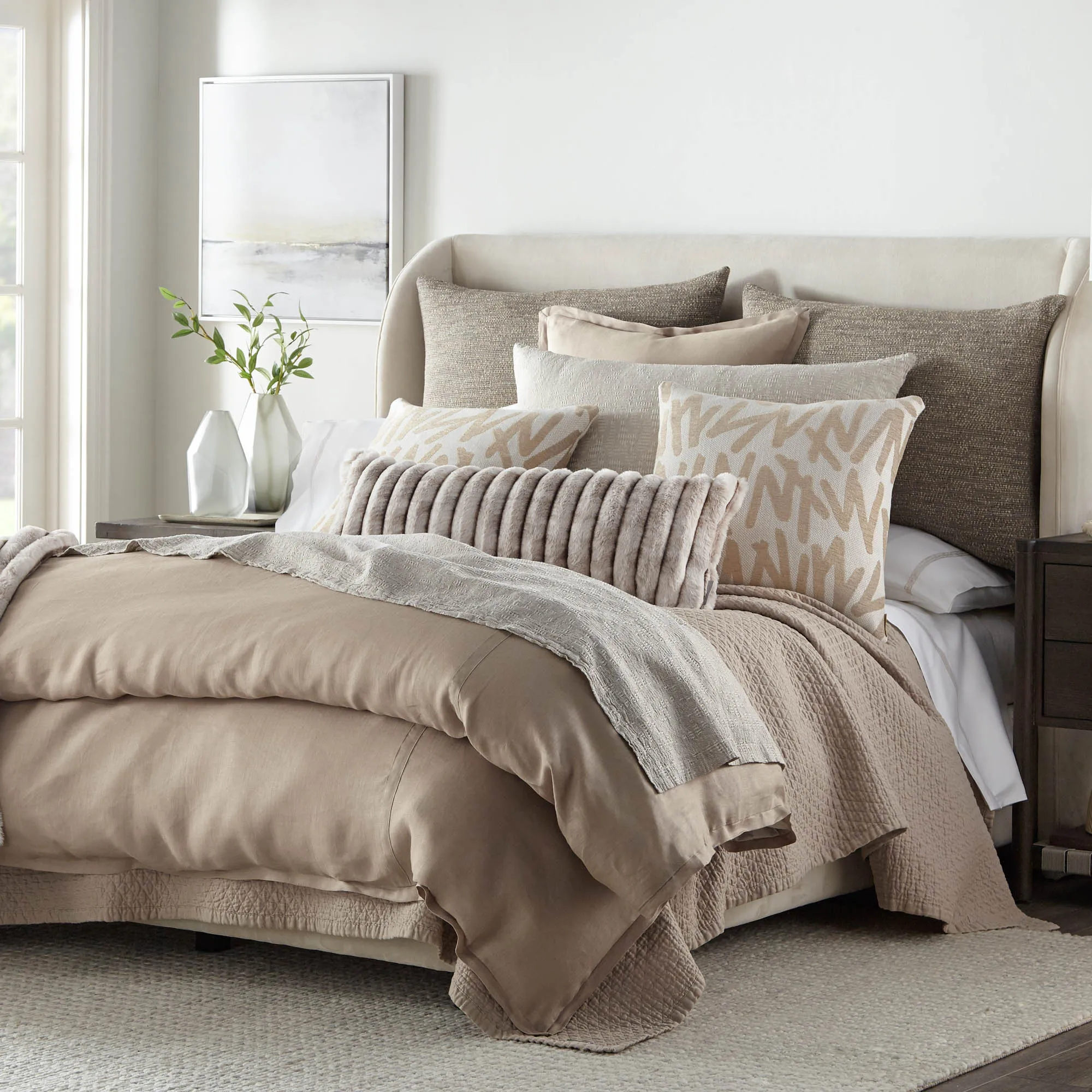 Terra Trench Coat European Pillow 26x26