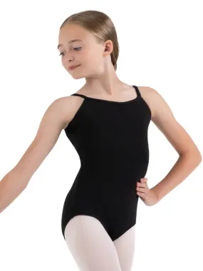 V-Neck Camisole Leotard - Girls