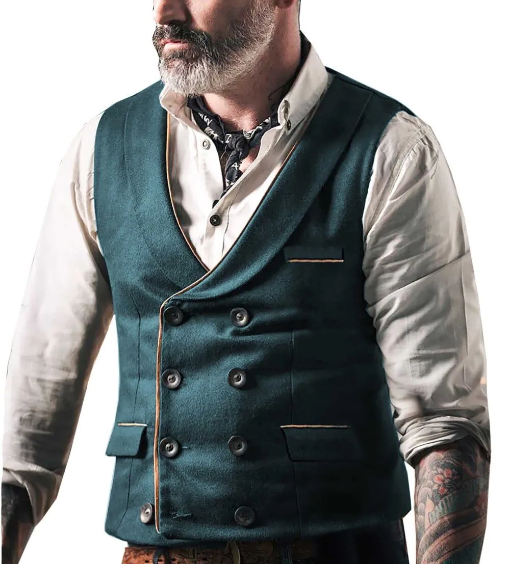 Voguable Vests Men New Arrival Dress Vests For Men Slim Fit Mens Suit Vest Male Waistcoat Gilet Casual Sleeveless Business Jacket