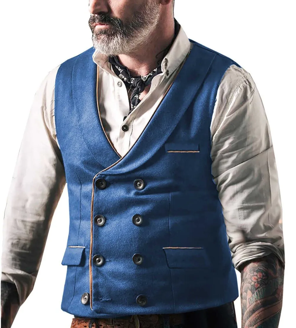 Voguable Vests Men New Arrival Dress Vests For Men Slim Fit Mens Suit Vest Male Waistcoat Gilet Casual Sleeveless Business Jacket